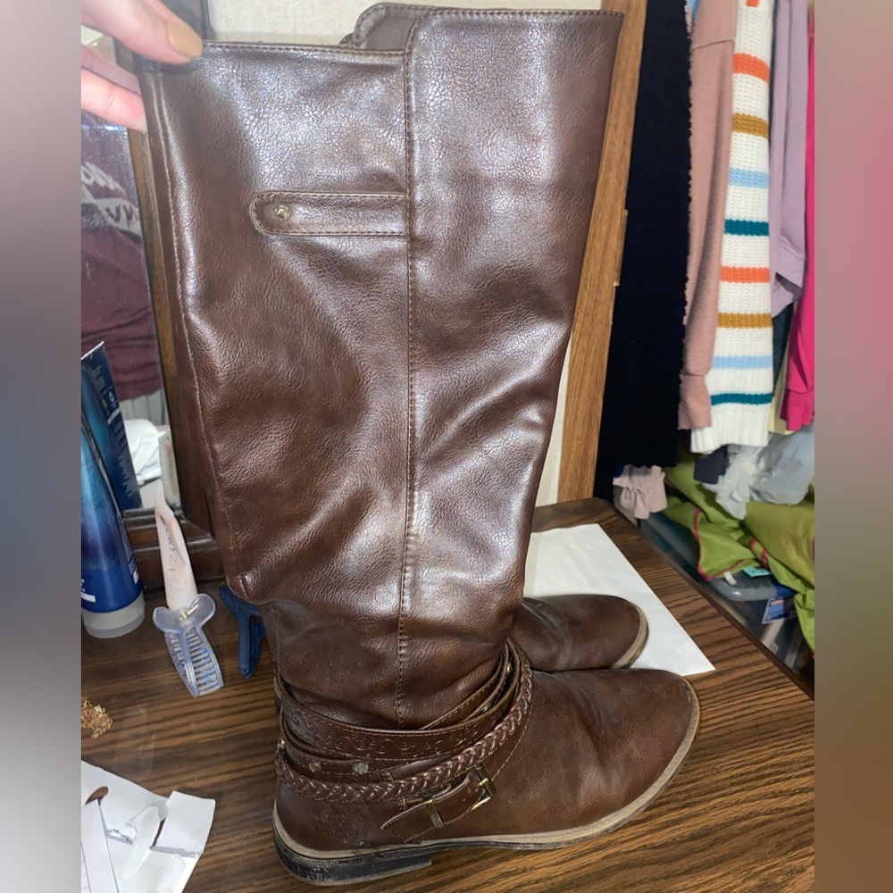 Knee high boots